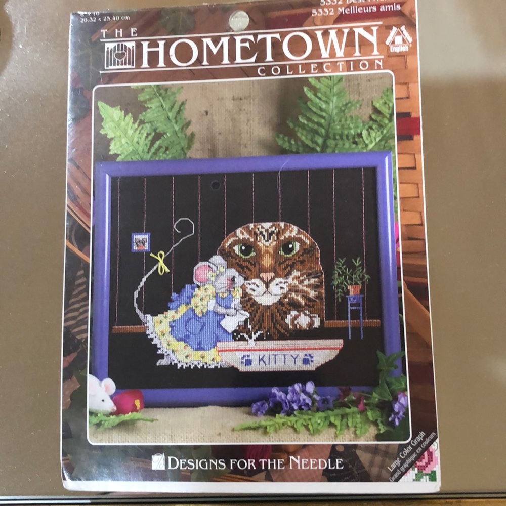 Vintage Counted Cross Stitch Kit